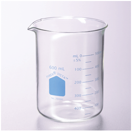 SCILABWARE 090039 Bécher 2000 mL en Verre Borosilicaté Pyrex, Forme Basse :  : Commerce, Industrie et Science