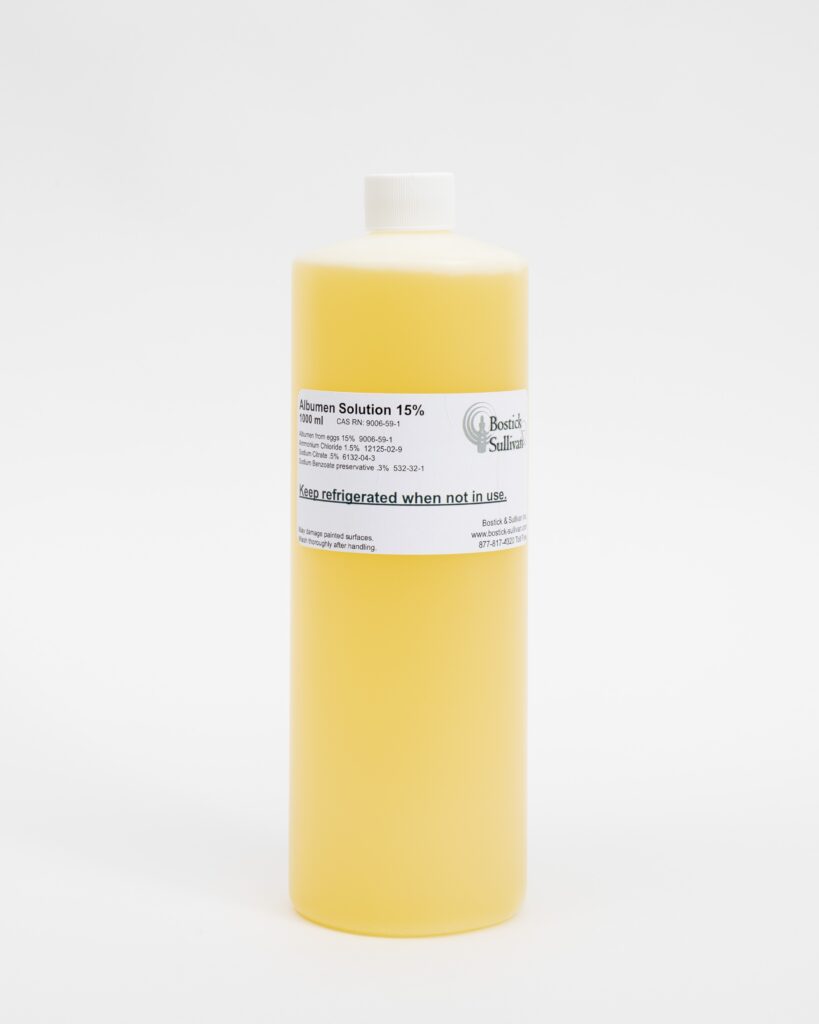 PreMixed Salted Albumen Solution Bostick & Sullivan