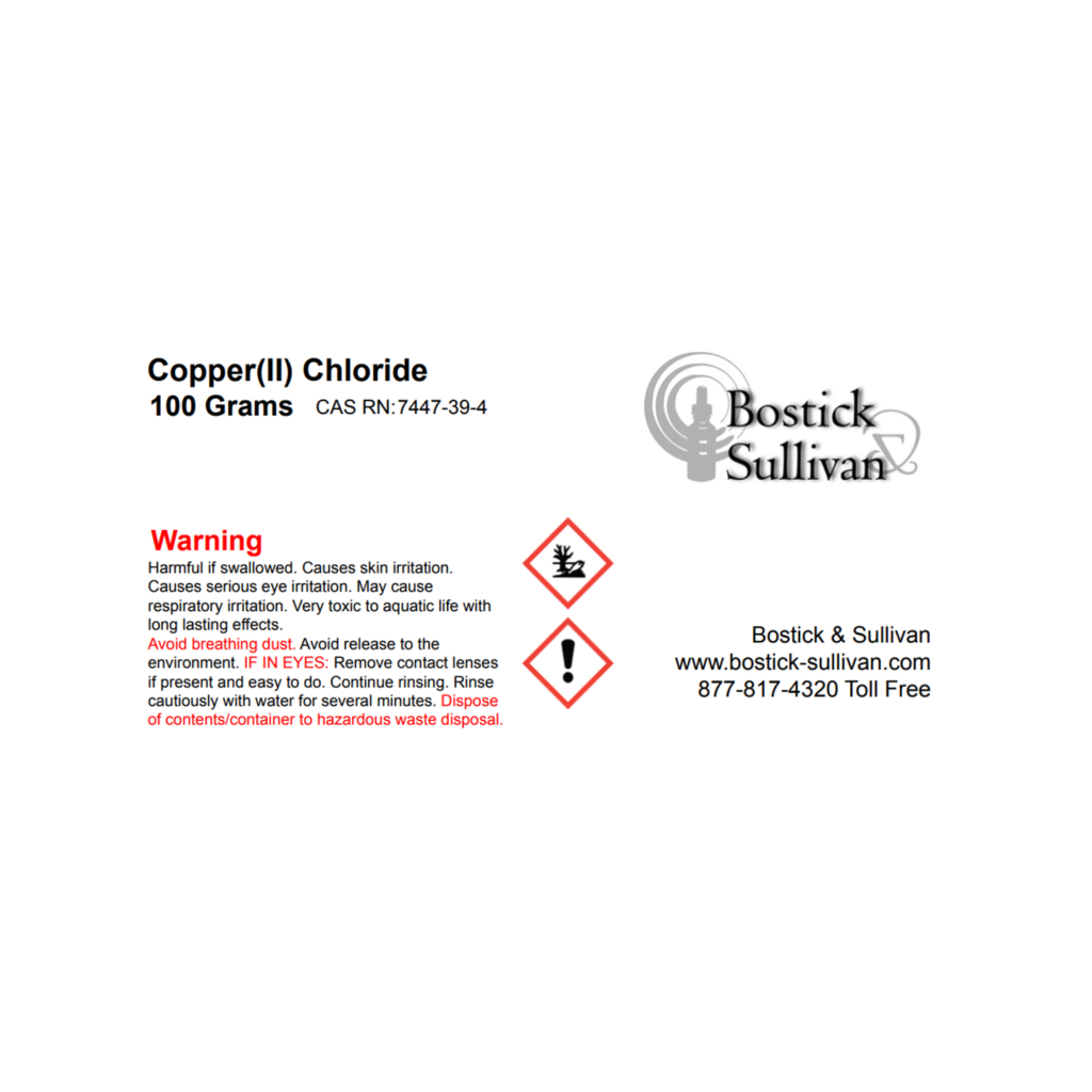 Copper Chloride Bostick & Sullivan